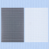 10Pcs 2 Colors PVC Plastic Sheets with Hole AJEW-CP0009-03-6