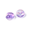 Baking Paint Electroplate Transparent Glass Beads EGLA-Q141-01B-A02-2
