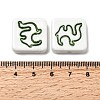 Handmade Porcelain Beads PORC-Z004-02D-3