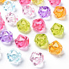 Transparent Acrylic European Beads X-MACR-S373-56B-1