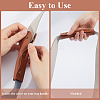 4Pcs Rectangle PU Leather Bag Handles Protective Sleeve FIND-GF0006-48A-6