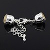 Brass Chain Extender KK-K001-3mm-M-2