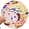 40Pcs Cartoon Colorful Dessert  Paper Stickers PW-WG99F8D-01-3