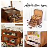 Flower Wooden Box Pull Handle IFIN-CA0001-04AB-6