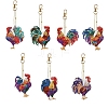 DIY Rooster Pendant Decoration Diamond Painting Kit PW-WG7AF4C-01-1