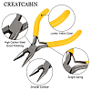 CREATCABIN 1Pc 45# Steel Jewelry Pliers PT-CN0001-01-5