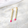 Fashionable Casual Simple Stick Stud Earrings XQ7587-1