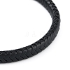 Braided Microfiber Leather Cord Bracelets BJEW-P328-07B-P-2