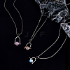 3Pcs 3 Styles Anti-Tarnish Rhodium Plated Sterling Silver Ice Pick Pinch Bails STER-FH0001-10-6