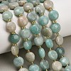 Natural Amazonite Beads Strands G-H005-B13-01-1