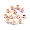 Plating Acrylic Beads OACR-N140-01H-Q-1