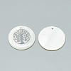 Freshwater Shell Pendants SHEL-Q016-019P-2