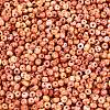 Picasso Glass Seed Beads GL-N001-01B-08-3