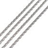 Tarnish Resistant 304 Stainless Steel Lumachina Chains CHS-R009-15-1