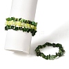 4Pcs Gemstone Beaded Stretch Bracelets Set BJEW-JB11181-7