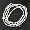 Electroplated Shell Pearl Beads Strands BSHE-K017-2.5mm-2