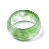 Natural White Jade Rings G-N0326-037A-01-3