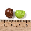 Baking Paint Acrylic Beads OACR-F014-01A-3