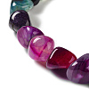 Natural Agate Beads Strands G-H295-B01-03-3