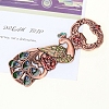 European Style Peacock Alloy Rhinestone Bottle Openers FAMI-PW0003-01-3