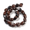 Natural Mahogany Obsidian Beads Strands G-Z061-A05-01-3