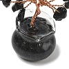 Natural & Synthetic Gemstone Chips Tree of Life Decorations DJEW-Z007-02-4