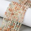 Natural Arusha Sunstone Beads Strands G-U014-A01-02-1