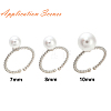 Brass Cup Peg Open Cuff Ring Settings LS-KK-G518-02P-02-4