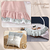 5M Double Layer Polyester Pleated Lace Ribbon OCOR-CY0001-41B-4