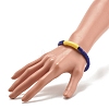 Handmade Polymer Clay Beaded Stretch Bracelets BJEW-JB07781-3