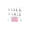 DIY Halloween Knitting Tool Sets HJEW-BC00026-7