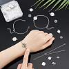 Unicraftale DIY Blank Dome Bracelet Making Kit DIY-UN0003-96-2