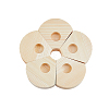 Wood Candle Holders AJEW-WH0314-540-1