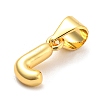Brass Charms LS-KK-Z027-14G-J-2