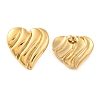 Ion Plating(IP) 304 Stainless Steel Stud Earrings EJEW-G395-11G-1