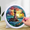 DIY Lighthouse Sunset Diamond Painting Kits PW-WG4316E-01-1