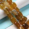 Natural Agate Beads Strands G-H295-F01-3