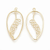 Brass Pendants KK-S345-107-2