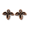 Tibetan Style Alloy Pendants TIBEP-LF10826YKG-R-FF-1