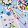 82Pcs 36 Styles Acrylic European Beads OACR-DC0001-63-5