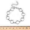 12MM 304 Stainless Steel Ring Link Chain Bracelets SA-CBA2696-23P-5