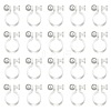Resin Clip-on Earring Findings X1-FIND-H046-12-01-1