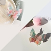 Double Layered Butterfly Acrylic Claw Hair Clips PW-WG6EC97-01-1