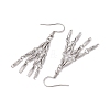 Non-Tarnish 304 Stainless Steel Link Bar Dangle Earrings EJEW-JE05964-02-4