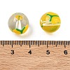 Transparent Glass Enamel Beads GLAA-P078-01A-01-3