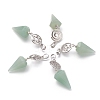 Green Aventurine Pendants G-O194-07-1