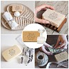 Clear Acrylic Soap Stamps DIY-WH0438-002-5