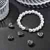 6Pcs 6 Styles 316 Surgical Stainless Steel European Beads STAS-CJ0002-69-6