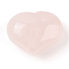 Natural Rose Quartz Love Heart Stone G-I367-02F-1