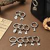 24Pcs 12 Styles Cowboy Theme Mixed Shapes Alloy Shoes Charms HJEW-CJ00041-6